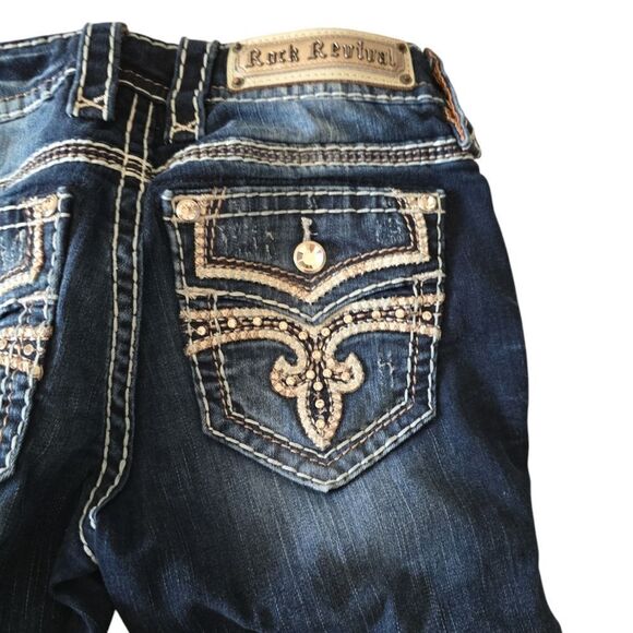 Rock Revival Ankle Skinny Celinda Size 26 - Picture 1 of 3